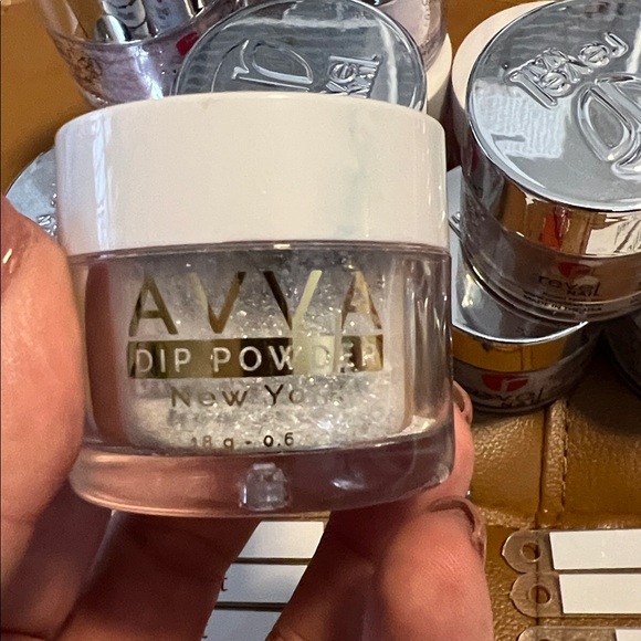 Revel + Avva Nail Dip Powder lot of 18 colors with swatches, large size - Picture 5 of 6